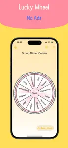 Yuzu Decisions: Spin the wheel screenshot #1 for iPhone
