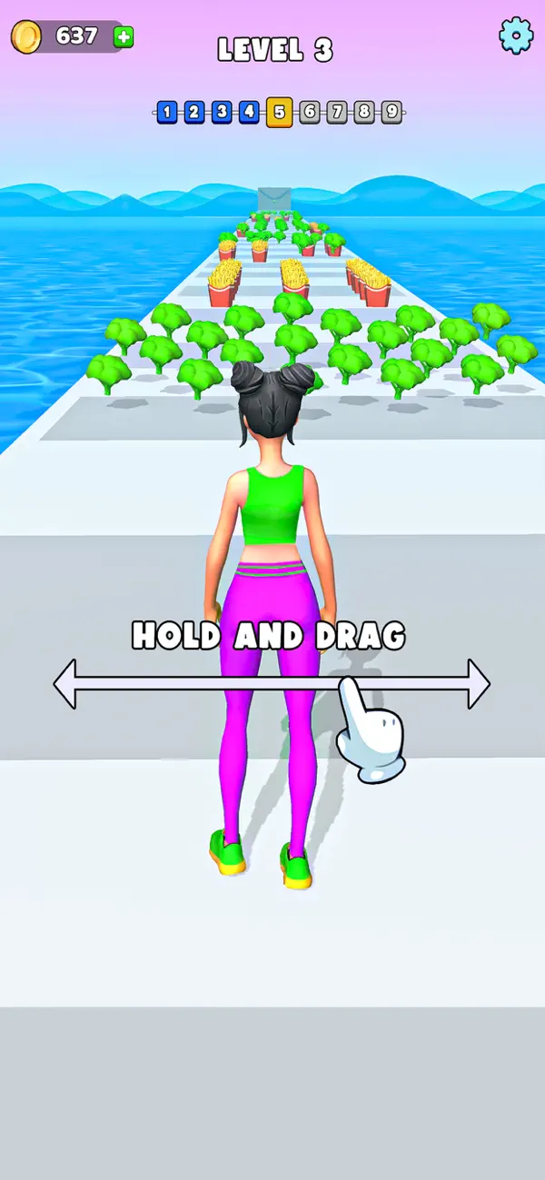 Screenshot #1 pour Jeux de course d'athlètes