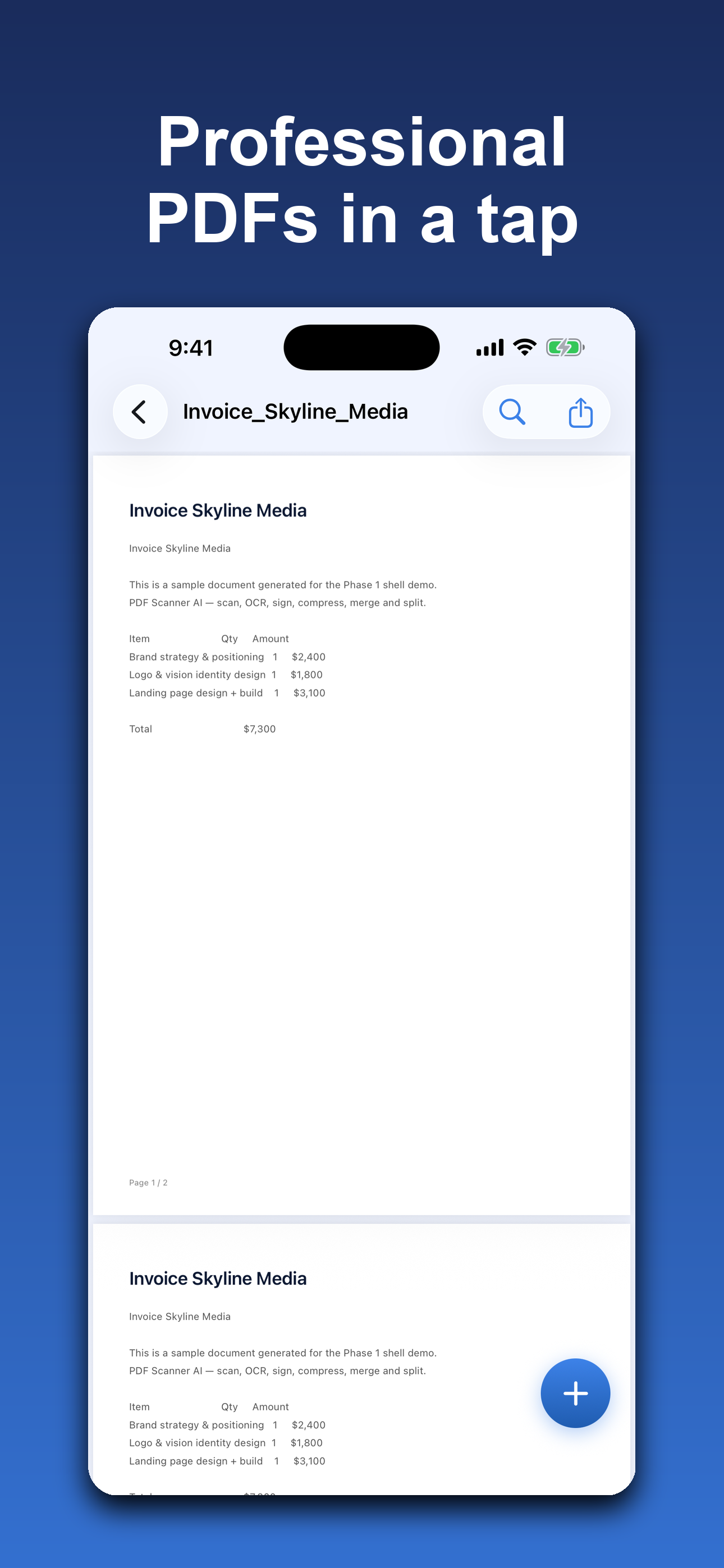 PDF Scanner AI: Document OCR screenshot 3