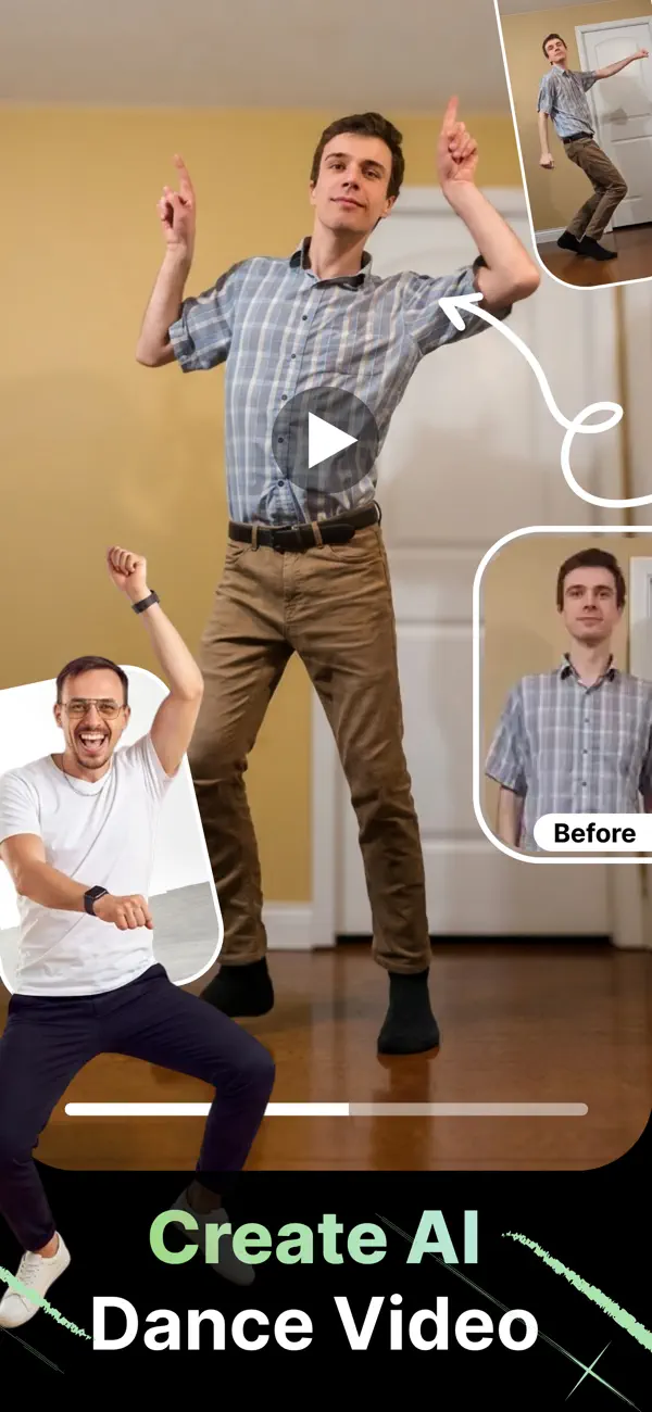 Screenshot #2 pour Dance Video Maker - Dance AI