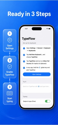 TypeFlow: Smart Keyboard Screenshot 5 of 6