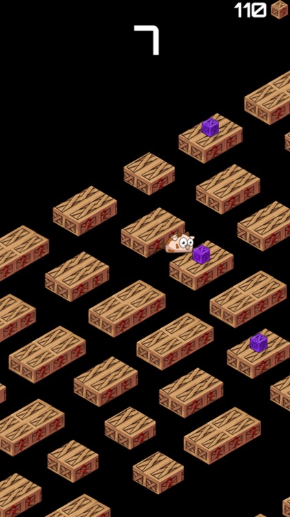 Wooden crate jumping