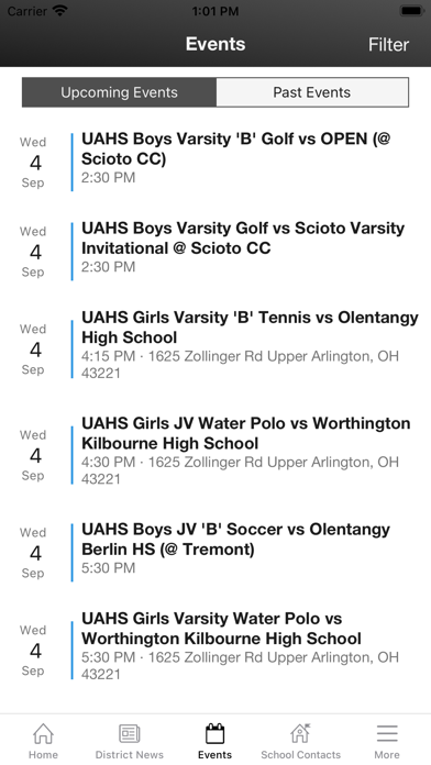 Upper Arlington Schools Screenshot