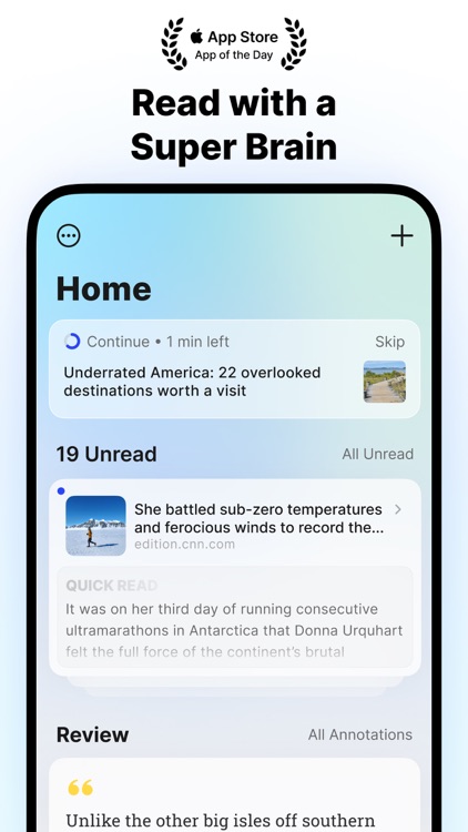 Cubox: AI Read-It-Later App screenshot-0