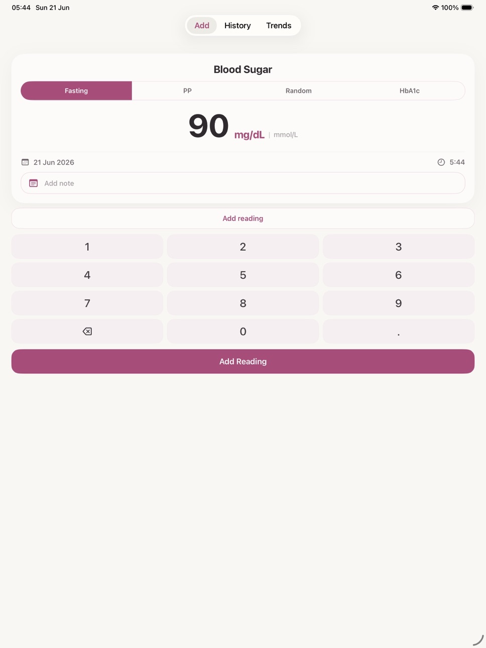 iPad screenshot