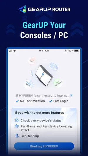 GearUP Router: Lower Ping screenshot 1
