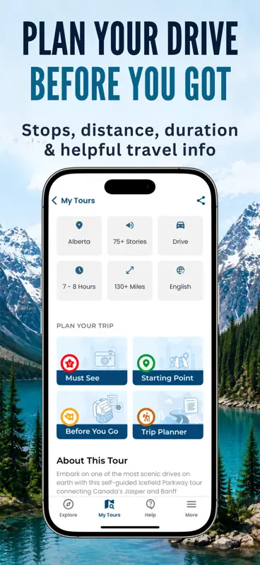 Icefields Parkway Audio Guide screenshot 5 of 7