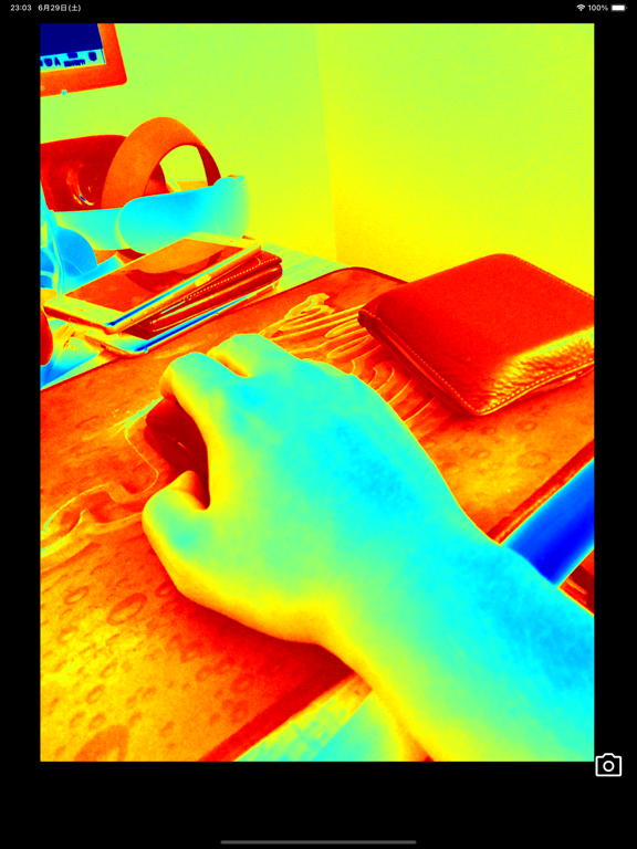 Thermography Camera iPad screenshot 2 - Photo & Video app