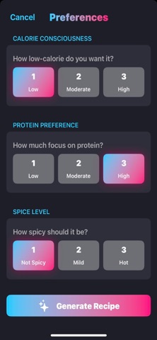 Flavour Finder screenshot
