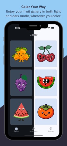 Fruits: Color by Number screenshot 7