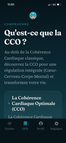 Cohérence & Résonance iPhone screenshot
