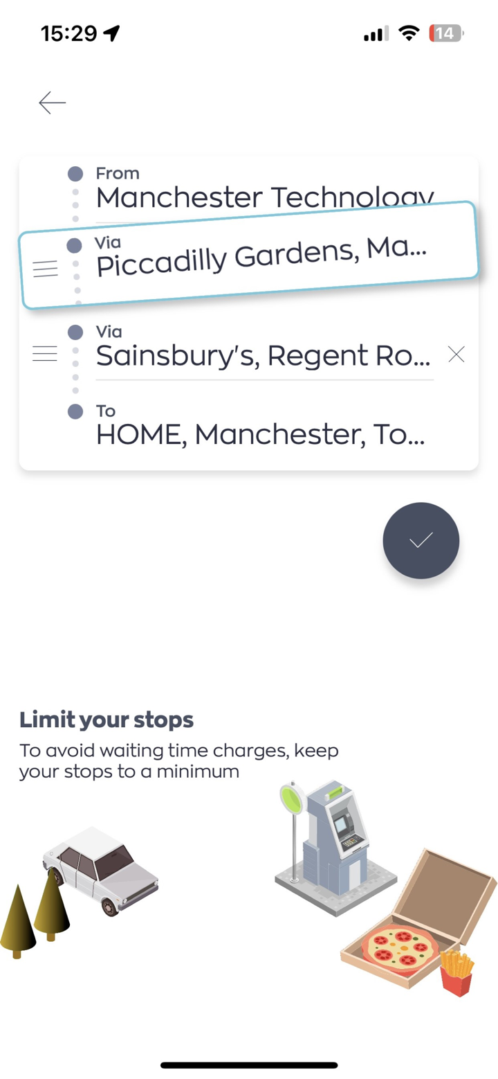 Hawk Express Cabs screenshot 5