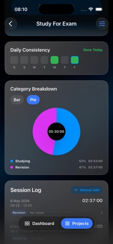 Accumula screenshot