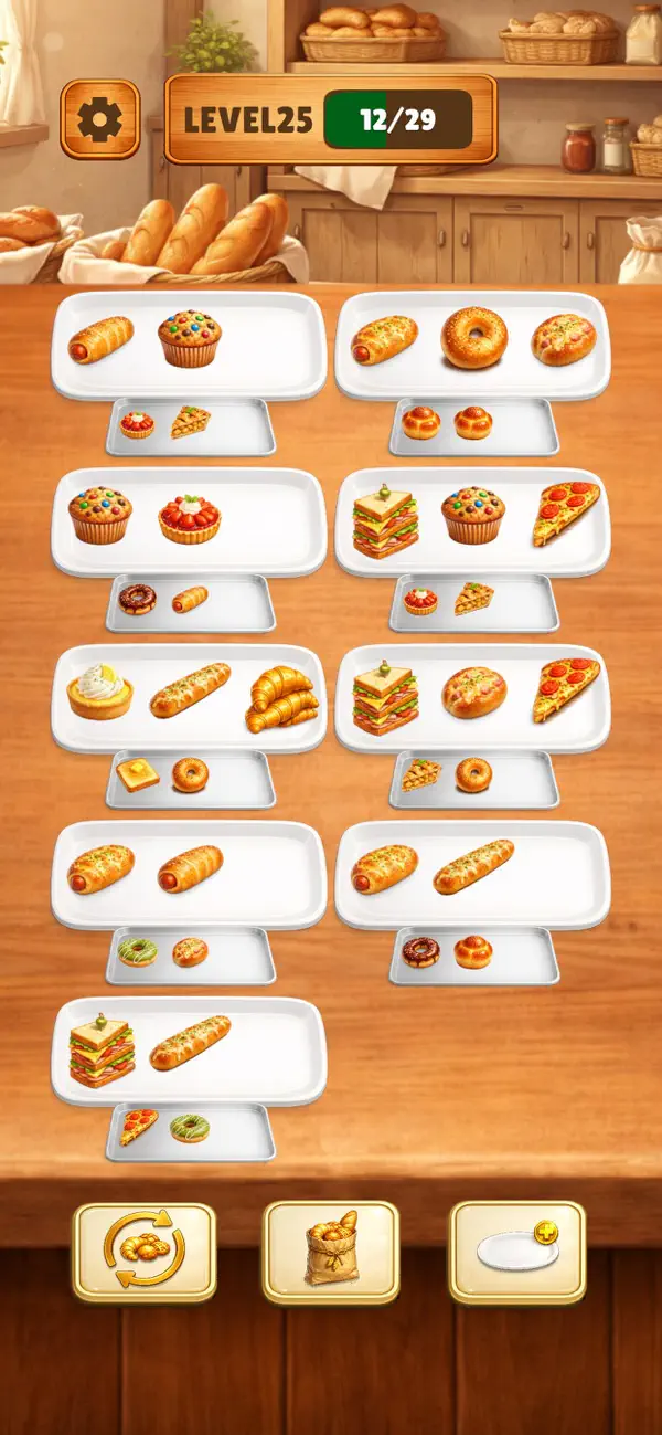 #2. SortBakery (iOS) By: DAICHI ANDO