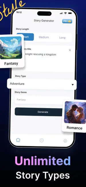 AI Story Generator - AI Novel screenshot 3