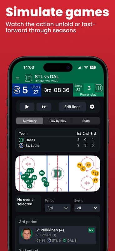 Hockey Legacy Manager 26 screenshot 3