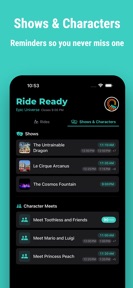 Ride Ready - Theme Park Waits screenshot
