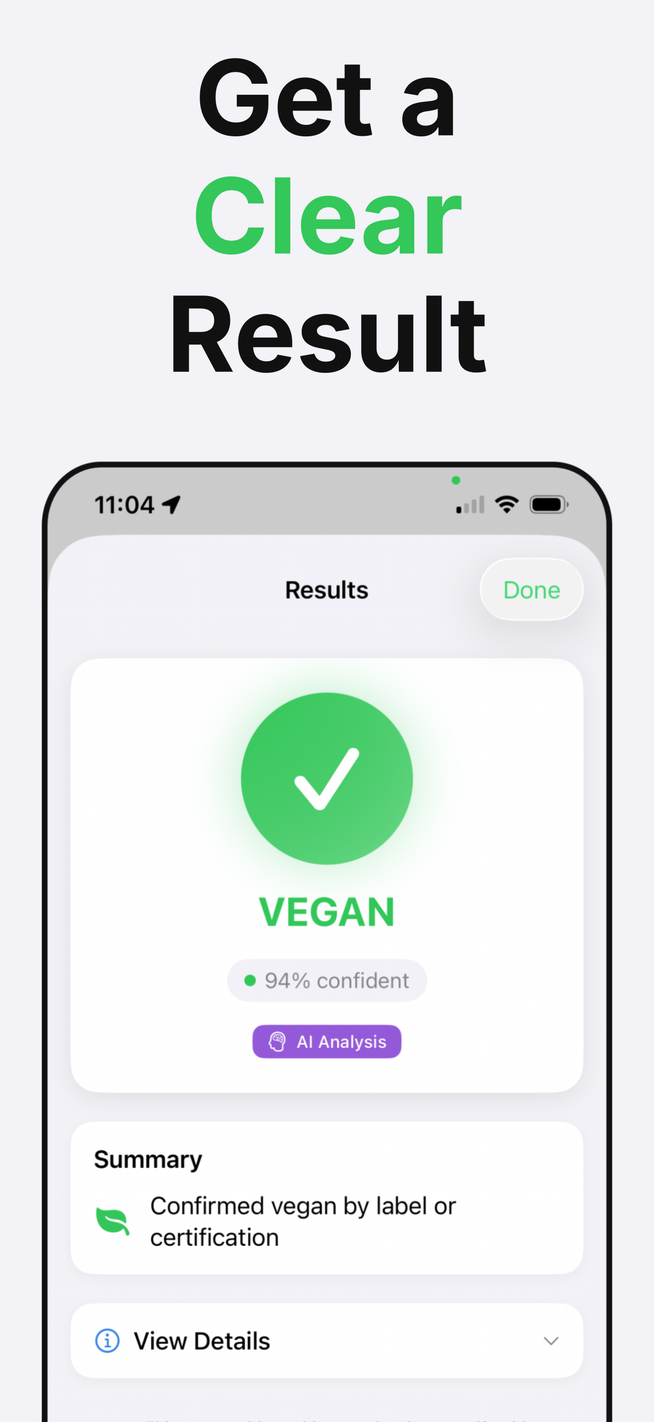 Vegan Scanner: Food Check