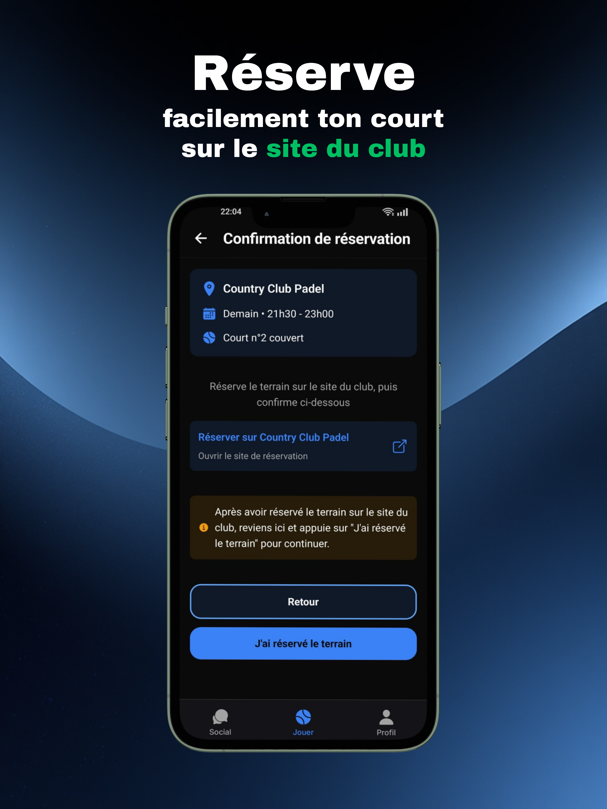 PadelMate - Trouve ton match screenshot 8