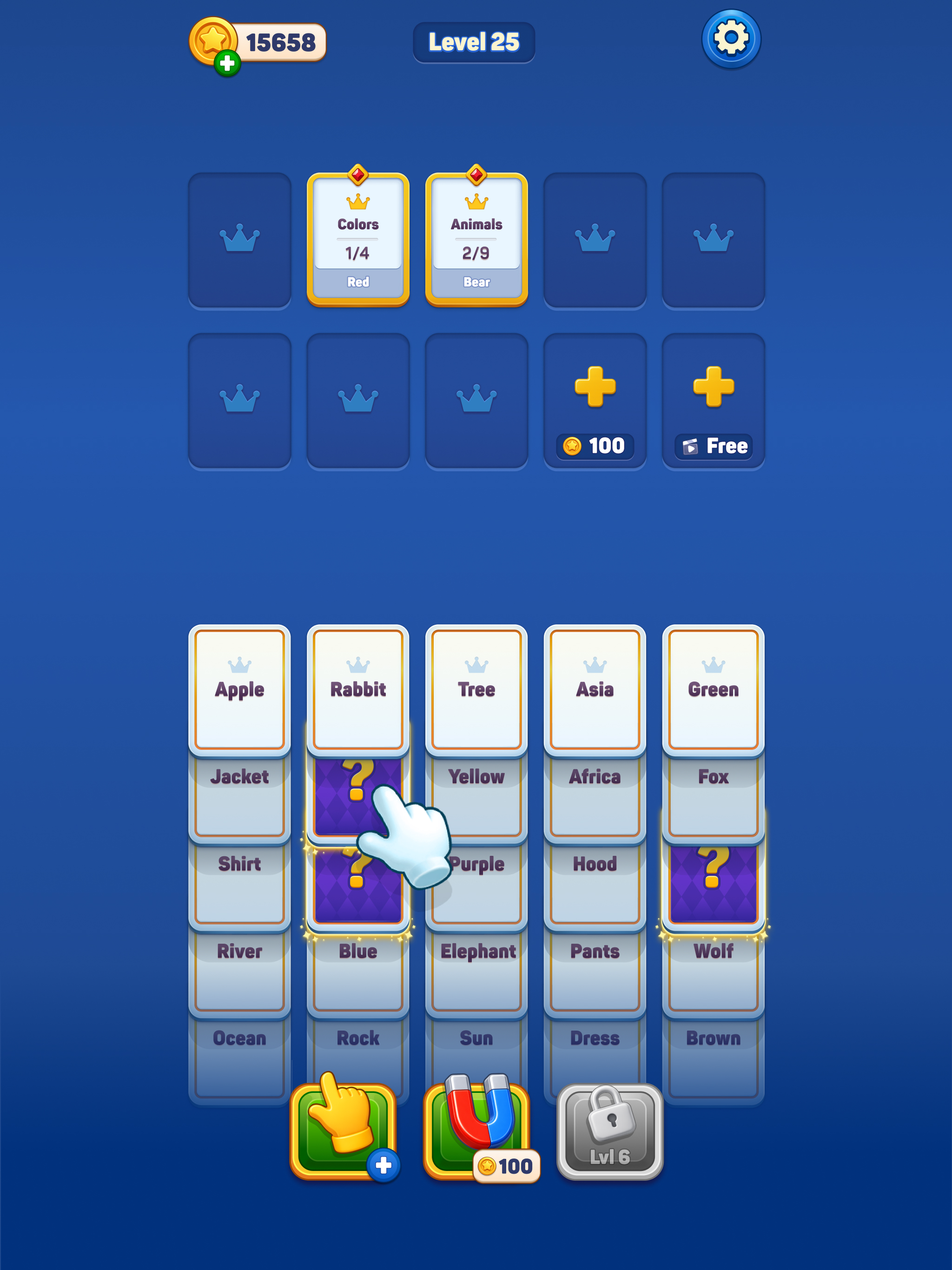 Word Treasury Auto Sort Puzzle screenshot 7