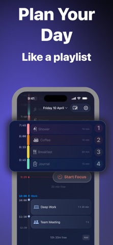 Daily Planner - Couchday iPhone screenshot