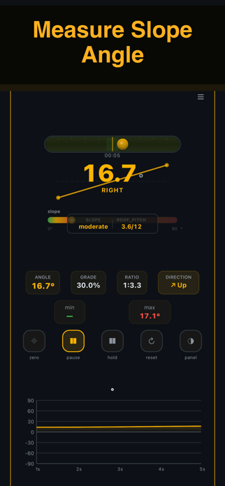 Clinometer+ Slope Screenshot 1 of 3
