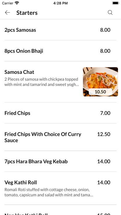 Royal Indian Cuisine. Screenshot