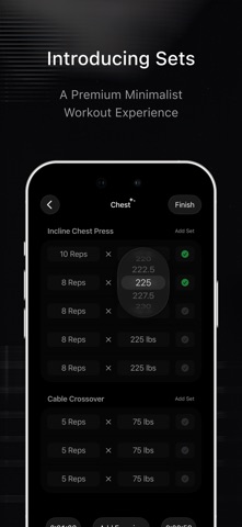 Sets Workout App Screenshot 1 of 7