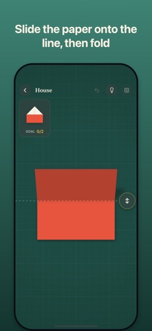Orikomi: Origami Puzzles screenshot 1