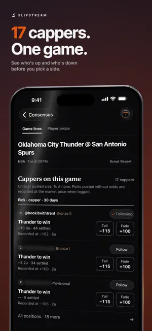 Slipstream: Sports Picks screenshot 2