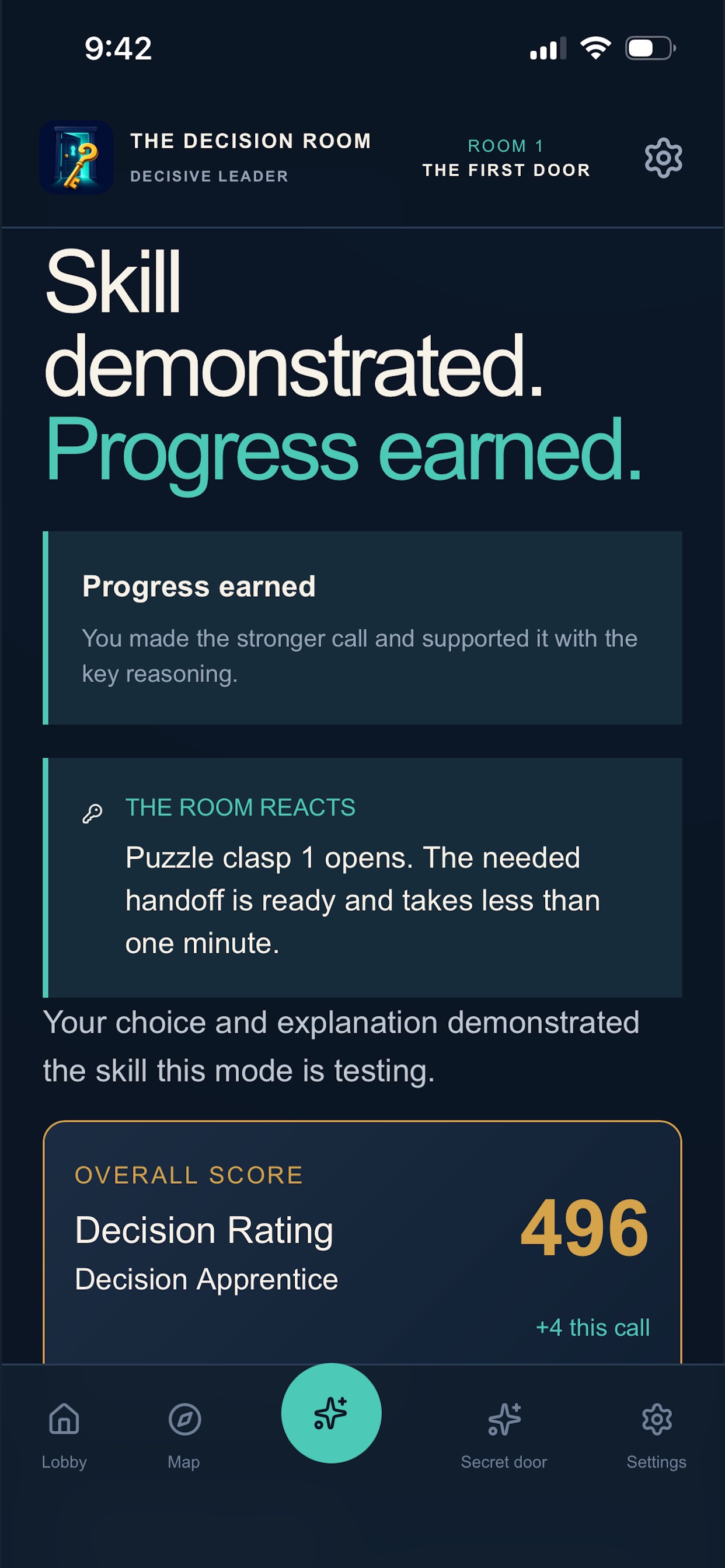 Screenshot 3 of The Decision Room