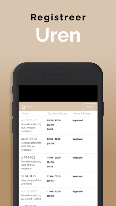 Persoonlijk Screenshot