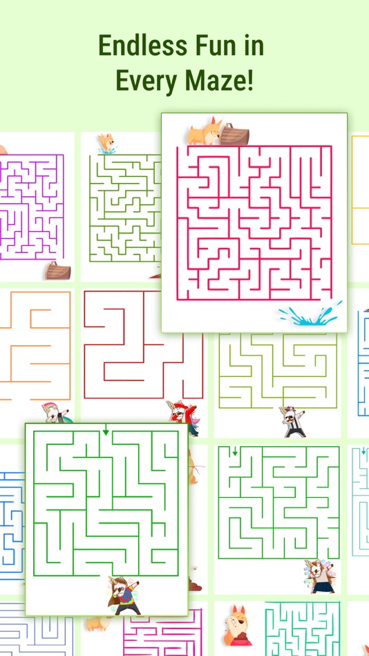 #2. Maze Games – Find the exit (iOS) 게시자: Pocket School - Basic education to learn for adults & kids