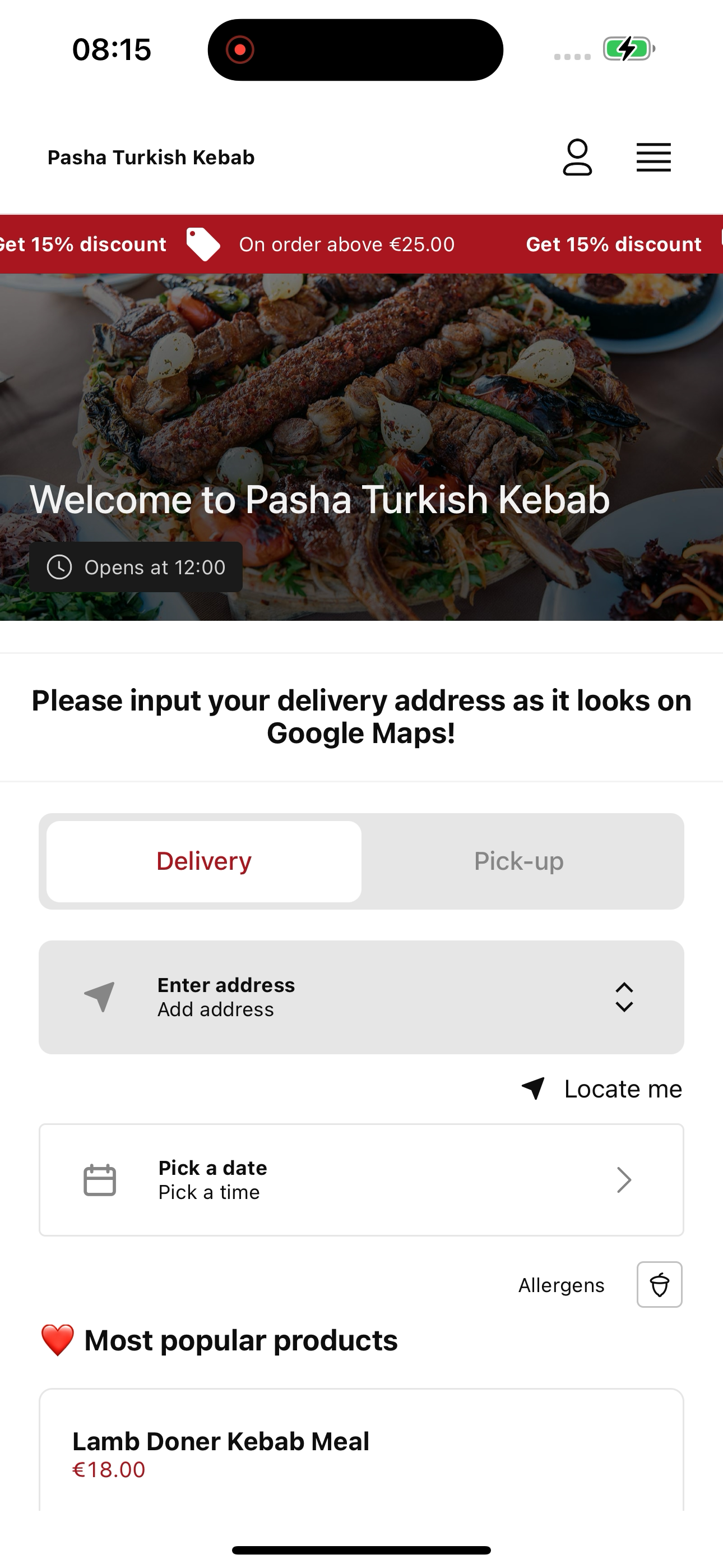Pasha Turkish Kebab screenshot 5