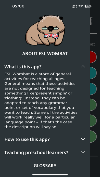 ESL Wombat Screenshot