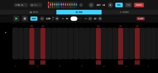 MIDI Controller/Oscilloscope Screenshot 3 of 3