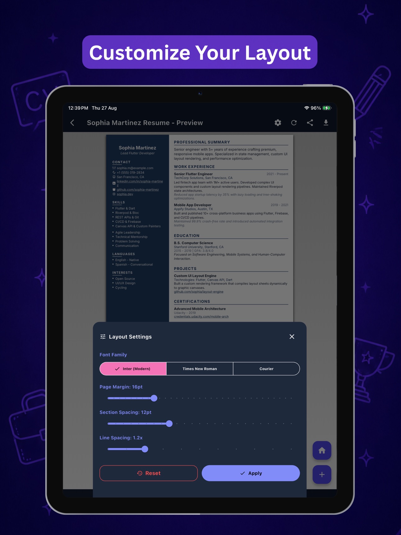 Screenshot 11 of CareerPrep: Resume Builder