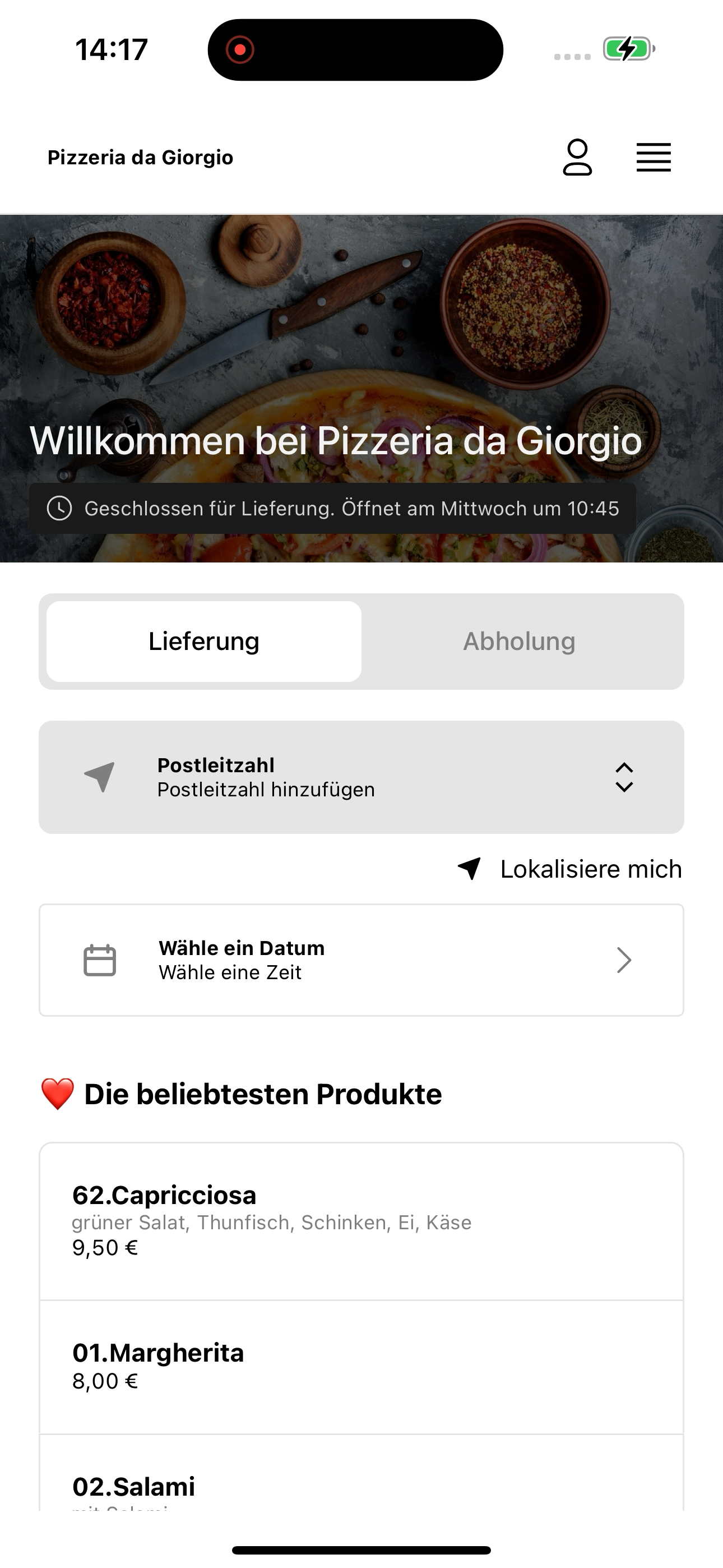 Pizzeria da Giorgio screenshot 6