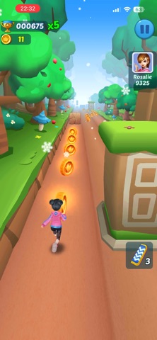 Princess Rush Runner iPhone screenshot