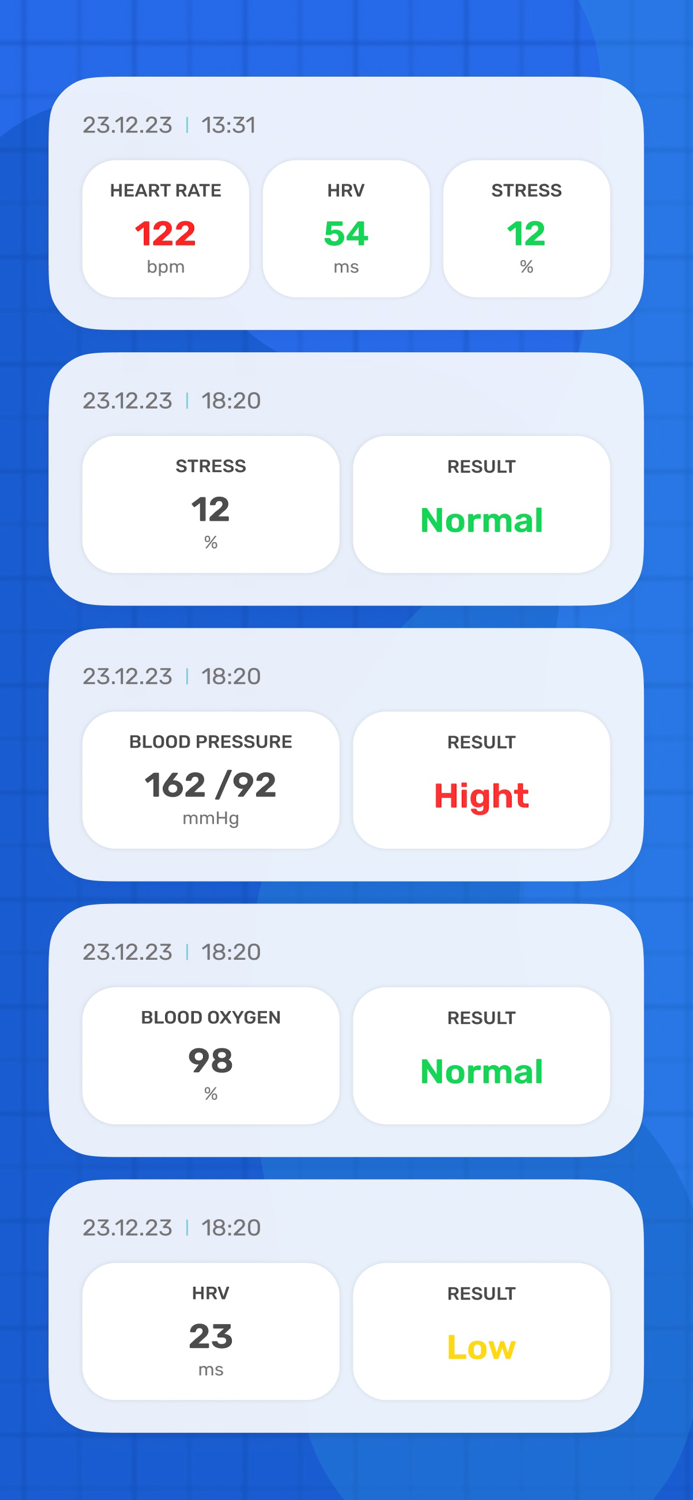 Health Heart Rate Monitor - BP