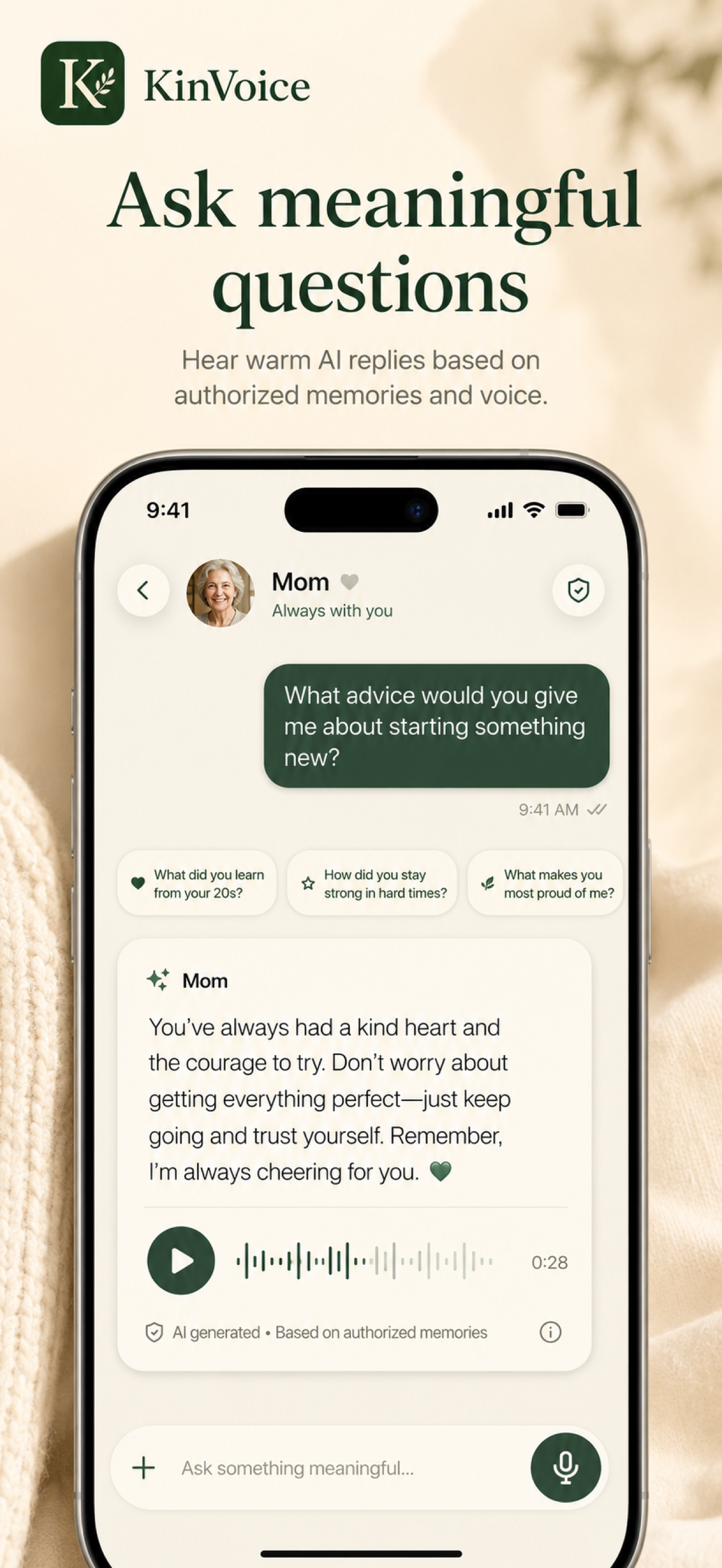 KinVoice: Family Voice Memory screenshot 4