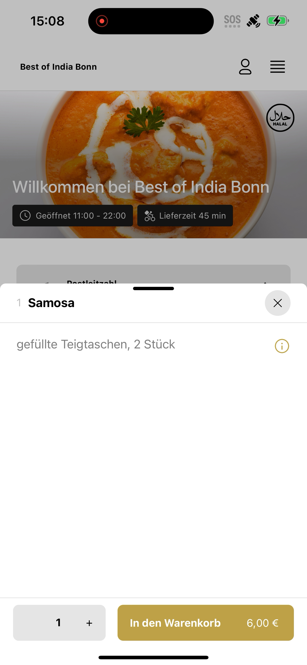 Best of India Bonn screenshot 7