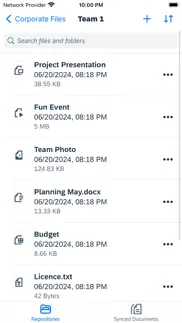 sap document management iphone capturas de pantalla 1