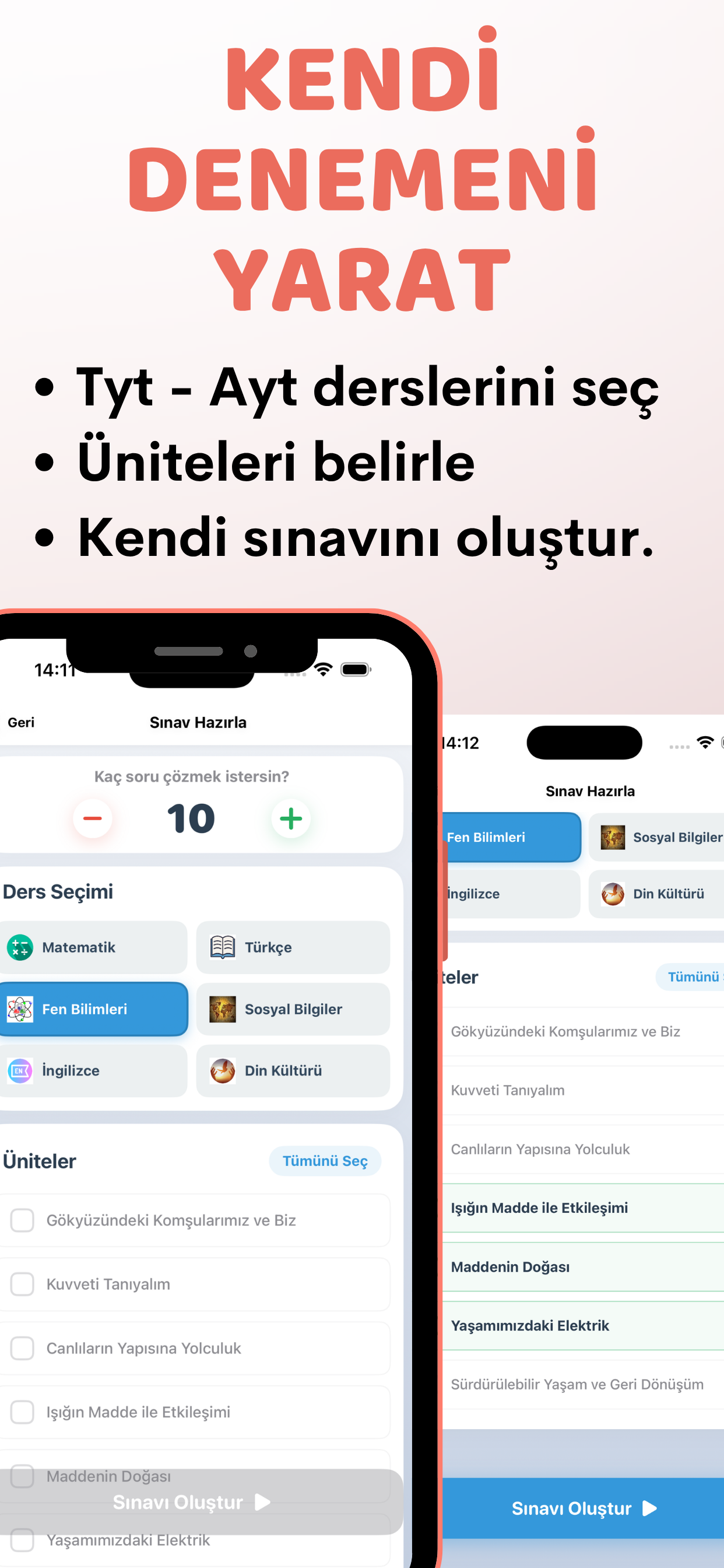 Tyt Ayt Hazırlık Test Çöz Yks screenshot 6