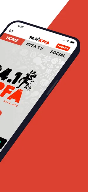 KPFA Public Radio screenshot 2