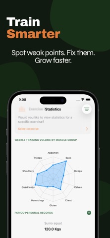 Liftr — Gym & Strength Tracker screenshot