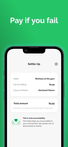 One Habit: Pay If You Fail screenshot