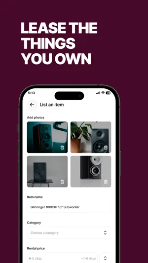 Aider - Rent anything screenshot 1