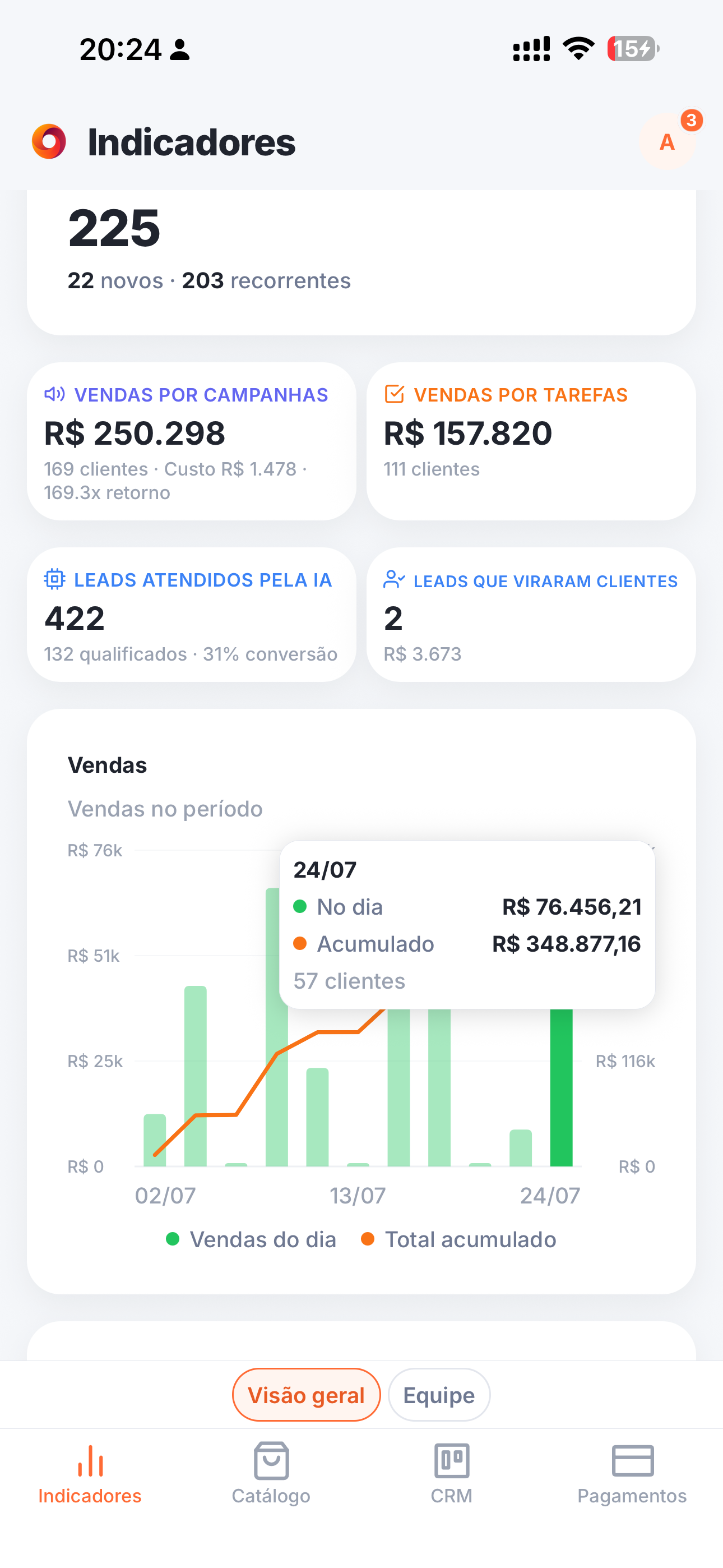 Tailor - Vendas com AI screenshot 2