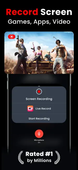 Live Recorder: Record Screen screenshot 1